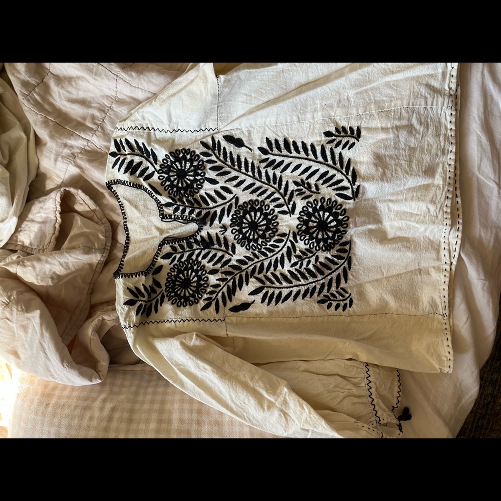 Handmade Blouse With Embroidery